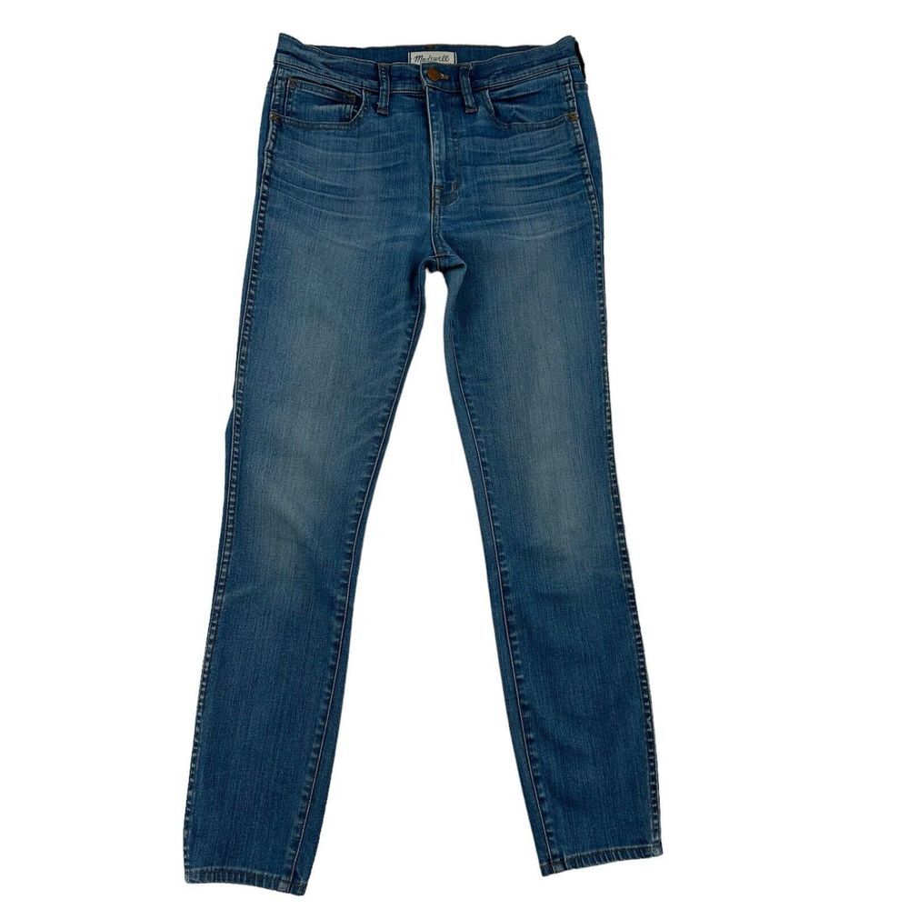 Madewell Skinny Jeans in Medium Blue Wash